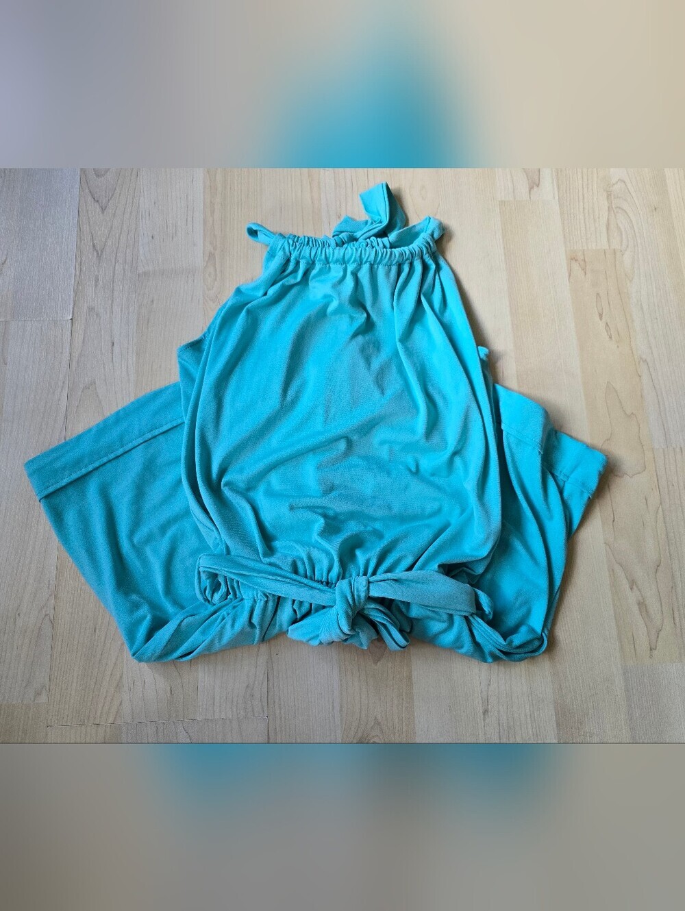 Julian Chang Teal Romper Size XS